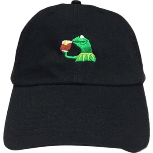Green Frog Baseball Caps Adjustable Golf Hats Adult Snapback Gorras Visor Caps Costume Fashion Sport Cap Cartoon Funny Hat 2021