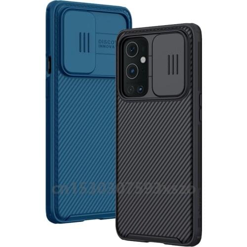 Nillkin For 1+ 9 Pro case with camera protection Pro Slide Cover Protect Camera Lens Back Case For OnePlus 9 Pro