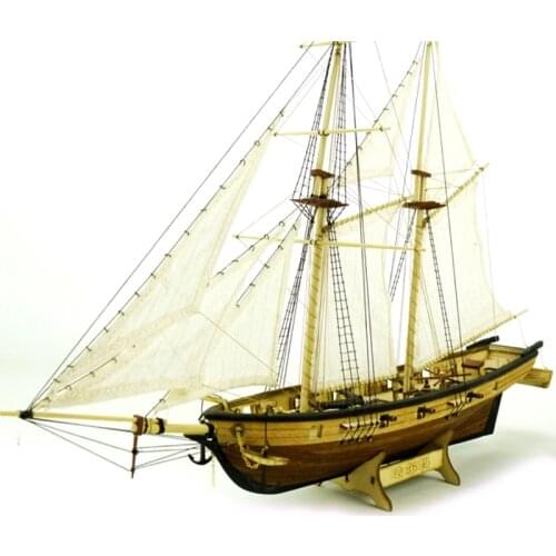 Wooden Ship model building Kits Home Model Decoration Boat Puzzle Toys DIY sailbot Halcon Antique artillery model kits