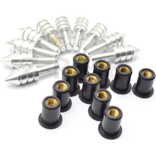 FOR 10 PCS CNC Universal motorcycle CNC aluminum Modified decoration moscrew Swingarm Sliders For Yamaha FZ6 FAZER FZ6R FZ8 FZ1