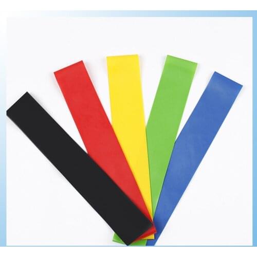 5 Level Yoga Resistance Bands Fitness Rubber Band Rubber Training Pull Rope Hip Circle Expander Bands Gym Fitness Home Workout