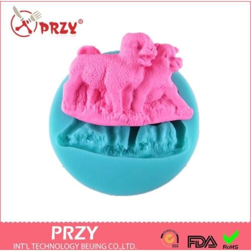 Molds Fondant Mold,silicone Mold,silicone Cake Mold,fondant Cake Decorating Tools DIY Dog Brother Resin Moulds Silicone Rubber