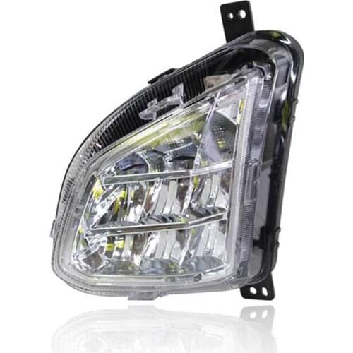 Goodmolds Car Lights LED Daytime Running Light For Chevrolet Equinox 2017 2018 2019 Fog Lamp Cover Daylight Drl