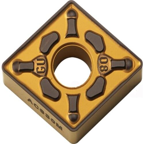 100% Original SNMG120408N-GU AC630M Carbide Inserts for Stainless Steel SNMG120408 N-GU Lathe Cutter Turning Tools 10pcs/box