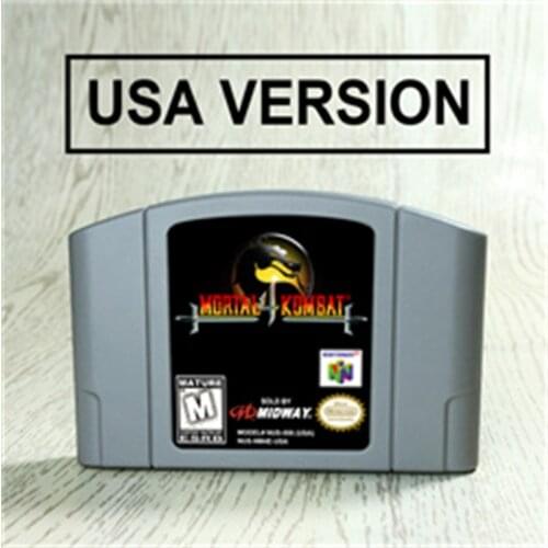 Mortal Kombat Trilogy For 64 Bit Game Cartridge USA Version NTSC Format