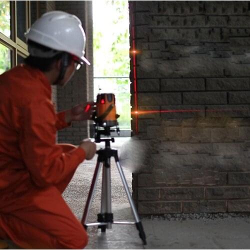 Laser level, 360 degree rotary cross laser line level,with outdoor mode and tilt mode free shipping