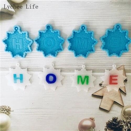 Lychee Life Alphabet Letter Cookie Press Stamp Embosser Cutter Fondant Mould Cake Baking Molds Tools