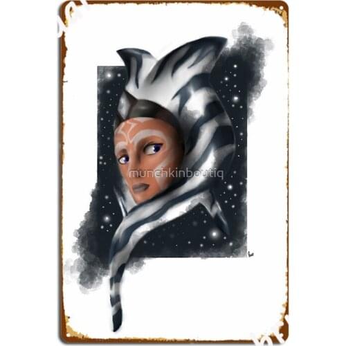 The Padawan Metal Sign Retro Wall Decor Garage Club Cinema Living Room Tin Sign Posters