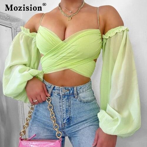 Женские шифоновые блузки Mozision China At AliExpress