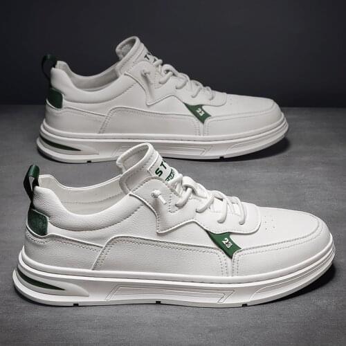 Men Shoes 2021 Fashion Genuine Casual Students White Board Shoes Men Trend Of Breathable Canvas Shoes Men Deodorant Sneakers