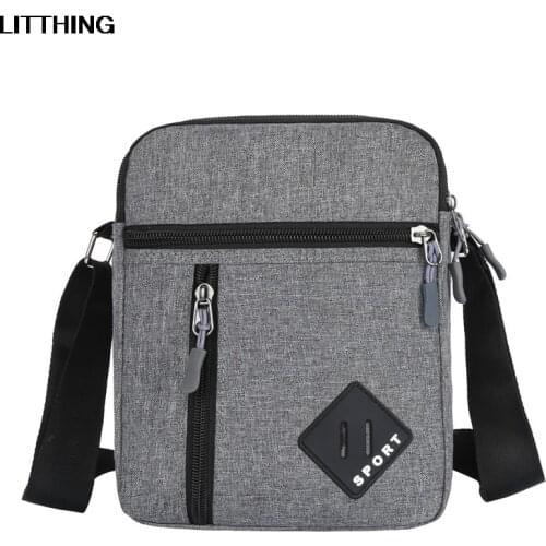 2021 Mens Messenger Bag Crossbody Shoulder Bags Men Small Sling Pack For Work Business Waterproof Oxford Packs Satchel Purse
