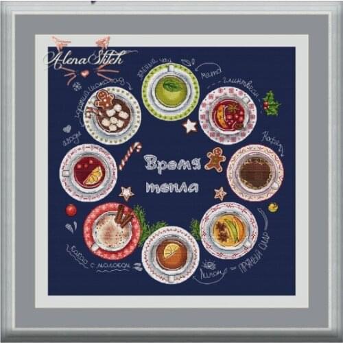 Birds and Peach Blossoms and Birds Counted Cross Stitch Kit Cross stitch RS cotton with cross stitch Peter Pan