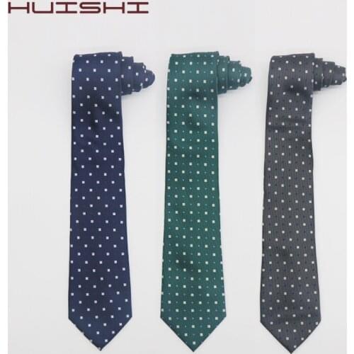 NEW style with the Dot Tie Wedding Geometric charm Men Polyester Cravat