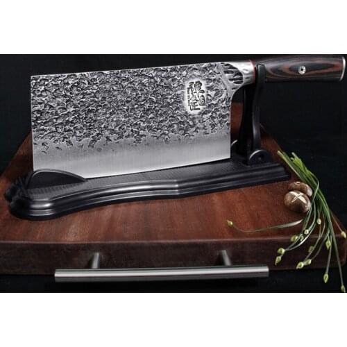 Tang Knife kitchen knives sharp slicing knife kitchen knife household meat slices chopping knife chef special knives 9CR17MOV