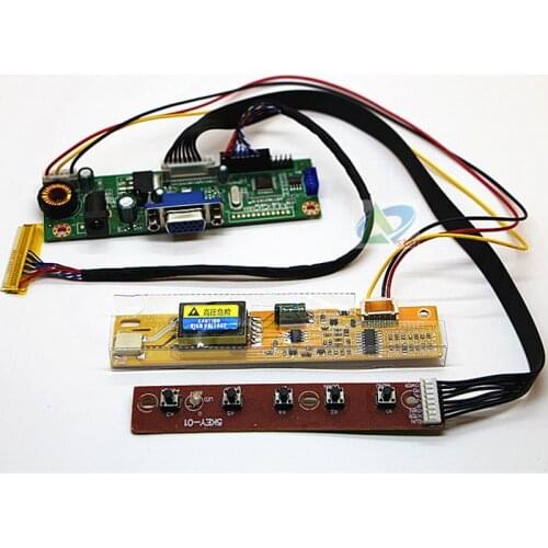 14.1 inch B141EW02 CLAA141WB05A 1280*800 LCD Screen DIY a monitor controller board Kit RTD2270L Driver Board 30pin LVDS Cable