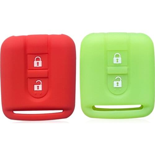 Silica Gel Car Key Cover Case Fob For Nissan Micra K12 Qashqai Navara Almera Covers For Car Keys Case For Keychain Alarm