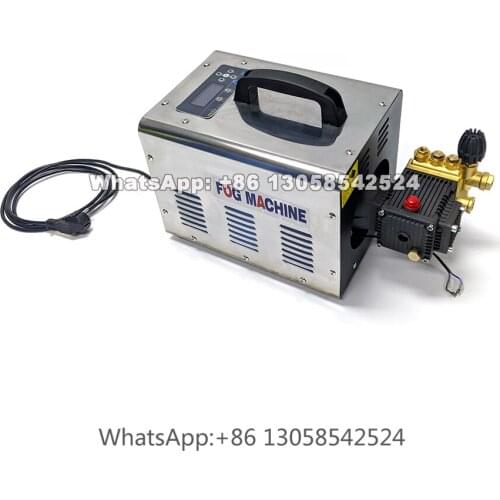 Water Mist Dust Suppression System, 5L/min High Pressure Outdoor Mist Cooling System, Mist Spray High Pressure Fog System