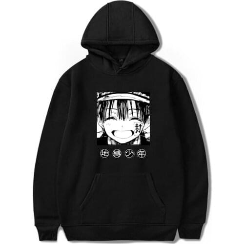 2021 Anime Toilet-Bound Hanako Kun Hoodies Men/women Sweatshirt Hooded Pullover Sportswear Fashion Unisex Regular Clothes