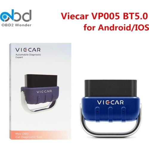 Viecar ELM327 BT 5.0 VP001 VP002 VP003 VP004 VP005 VP006 OBD2 WIFI Car Diagnostic PIC18F25K80 BT4.0 for Android/IOS/PC Scanner
