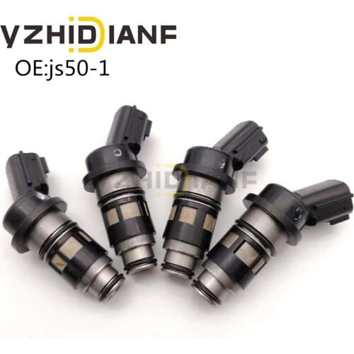 4Pcs js501 Car Fuel Injectorsr nozzle for Nissan-Primera P10 1.4L 1.6L 16600-73C90 JS50-1