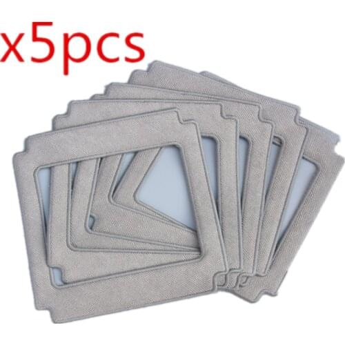 5 pcs/lot Microfiber Mop Cloth For ECOVACS Winbot W830 Ecovacs W830 Replacement Microfiber Cleaning Pads