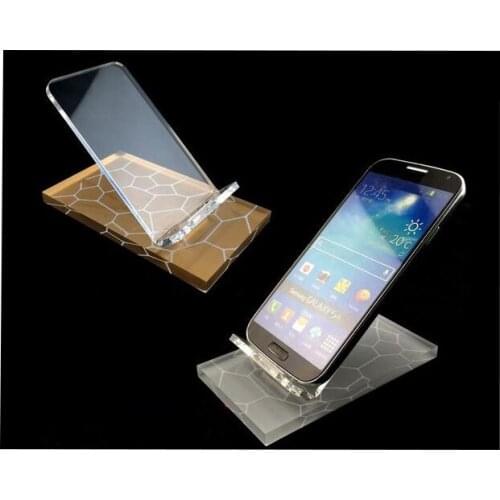 5pcs New arrival Phone display stand 6 colors fashion Mobile cell phone holder high quality Digital product jewelry display rack