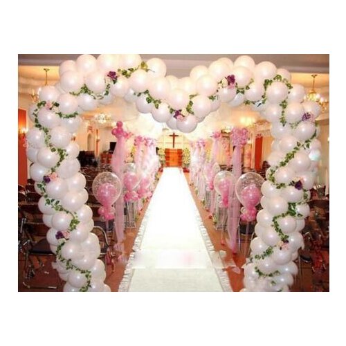 Iron Art Arch Frame, Single Tube Heart-shaped Balloon Arch Frame, Celebration Arch Frame