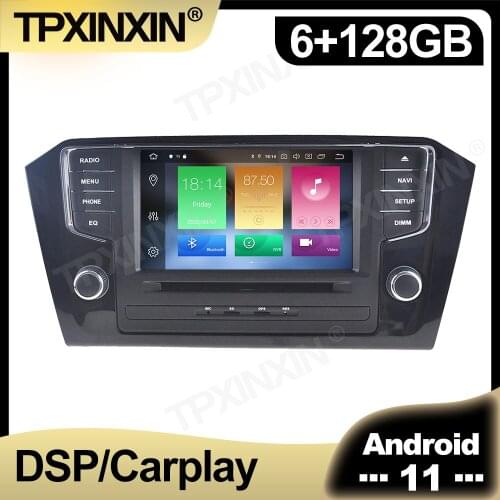 Android 11 For Volkswagen PASSAT 2015 - 2018 Car Radio Multimedia AutoRadio DVD Player Navigation Stereo GPS 2 din Accessories
