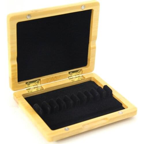 Bamboo Oboe Reed Box and 10pcs Oboe Reed Case Oboe Reed Woodwind Accessory Oboe fittings Oboe parts