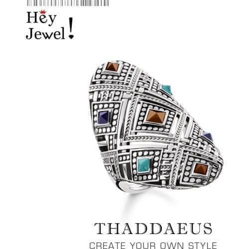 Ethnic Ornaments Ring,Europe Fashion Good Jewerly For Women,2020 Spring New Bohemia Gift In 925 Sterling Silver,Super Deals