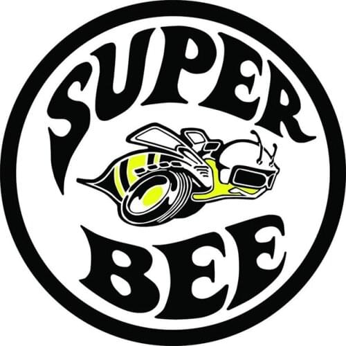 Personality Funny Car Stickers Super Bee Decal Waterproof Sunscreen Auto Motor Decoration Graphics Accessories Vinyl,12cm*12cm