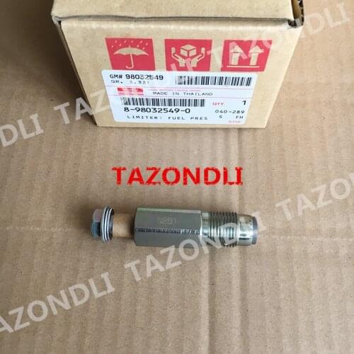 100% Original and new fuel pressure limiter valve 095420-0281 095420-0280 for 98032549 8980325490 /8-98032549-0