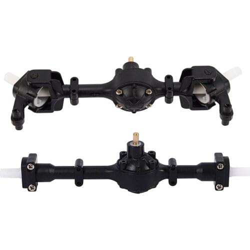 2Pcs Metal Gear Front & Rear Axle Bridge Replacement for WPL B1 B14 B24 C14 C24 C34 C44 1/16 RC Car Spare Parts