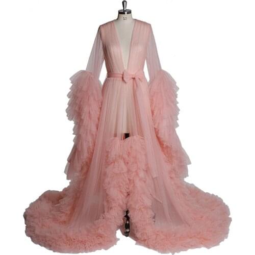 Maternity Dress for Photoshoot or Babyshower Maternity Gown Designer Shooting Dress Long Sleeves Evening Dress 2021