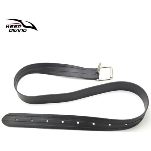 1.3M/1.5M/1.8M Freediving Diving Rubber Weight Belt With Stainless Steel RQuick Release Buckle BCD Accessories Diving Equipment