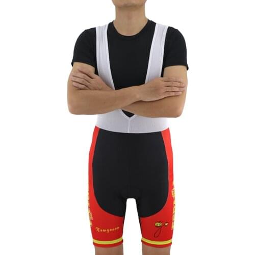 Summer Men Racing Cycling Shorts Black Red Pro Team Road Bike Bib Shorts Racing Shorts MTB Off road Bicycle Shorts