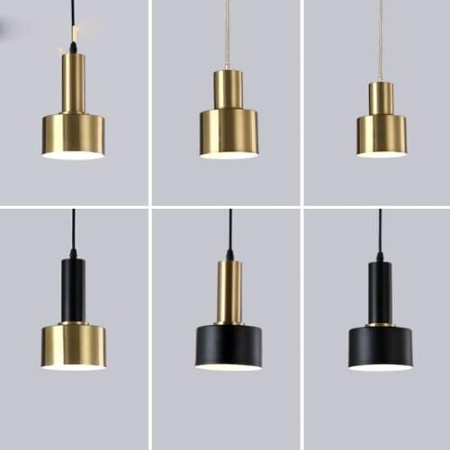 Modern Led Metal Pendant Lights Bedroom Kitchen Hanging Lamp Living Room Light Fixtures Dining Room Bedside Lights Home Decor