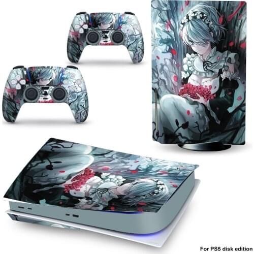 New Animation PS5 Standard Disc Edition Skin Sticker Decal Cover for PlayStation 5 Console & Controller PS5 Skin Sticker Vinyl