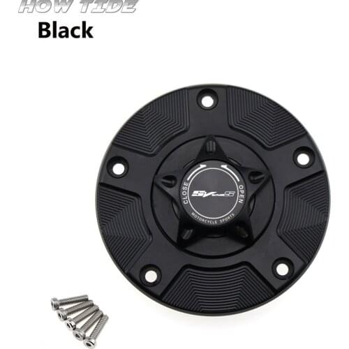 SV 650S Gas Fuel Tank Cap for Suzuki SV650S SV650 S 2003-2013 Motorcycle CNC Quick Release Cover