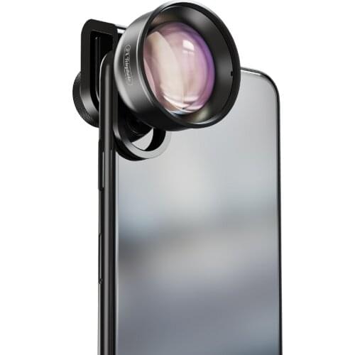 Moveski HD5-T-2 X T Cell Phone Telephoto Lens 2X Zoom Optical 4K HD No Distortion Resolution Universal Cell Phone Camera