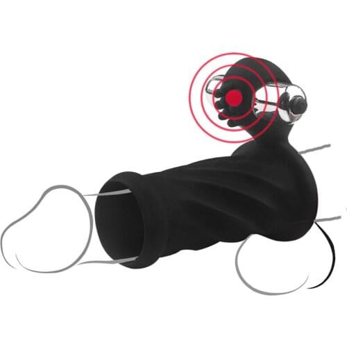 Vibrating Chastity Penis Cage Enlargement Penis Vibrator Penis Extender Clitoris Stimulator Big Dildo Vibrator Sex Toys for Men