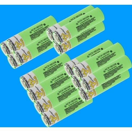 YECKPOWO 18650 batteries rechargeable lithium battery li-ion 3400mah 3.4V flat top Russian Warehouse fast delivery 18650 charge