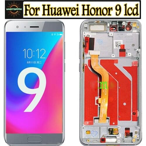 100% Test5.15'' Display For Huawei Honor 9 LCD Display Touch Screen Digitizer Assembly For Huawei Honor 9 STF-L09 display screen