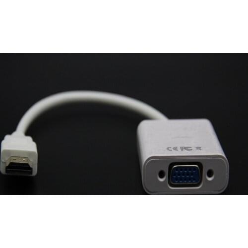 1080P HDMI-compatible to VGA Adapter Cable Male To Famale Converter HDMI Male to VGA RGB Female Digital Cable for HDTV PC Laptop