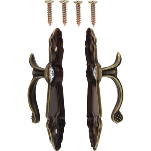 Mromax 2/4/6Pcs A pair 80x22mm Screw Mount Curtain Tassel Tie Back Tieback Mini Wall Mount Hooks Home Decoration Modern