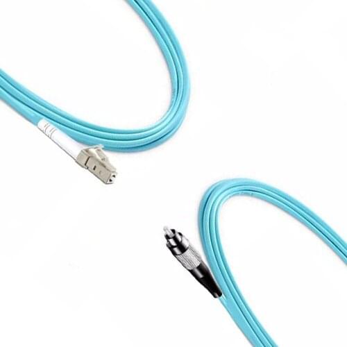 5PCS/lot FC/UPC -LC/UPC OM3 Fiber Optic Patch Cord 10G 50/125 Fiber Cable Multimode Simplex Optical Jumper Fiber optic patch cor