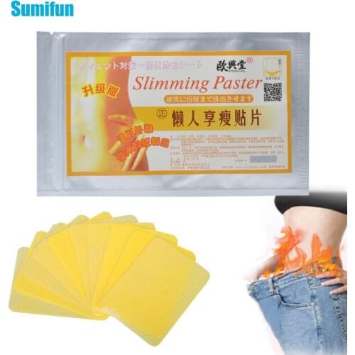 50Pcs/5Bags Slimming Patches Lose Weight Loss Burning Fat Slimming Cream Navel Sticker Slim Patch Health Care D0857
