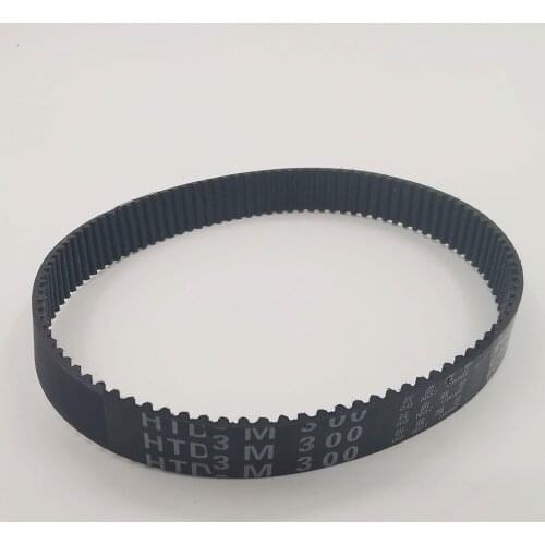 Black Rubber HTD 3M Type Closed Loop Timing Pulley Belt 3mm Picth 813-918mm Length 10/15mm Width Synchronous Belt