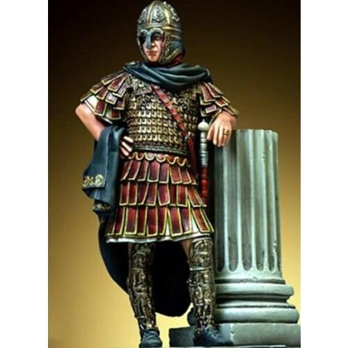 Resin Figure 1/24 ancient Officer stand (WITH BASE ) Model Unassambled Unpainted Figure Building Kit