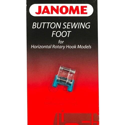 Janome Button Sewing Foot for #200136002 Horizontal Rotary Hook Models